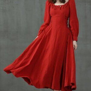 Linennaive Ylang 15 Maxi Dress - XXXL / 3X